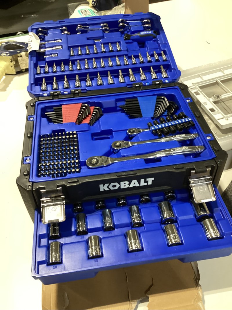 kobalt 302 -piece metric and standard (sae) mechanics tool set with hard case item #6872458 | model #53559