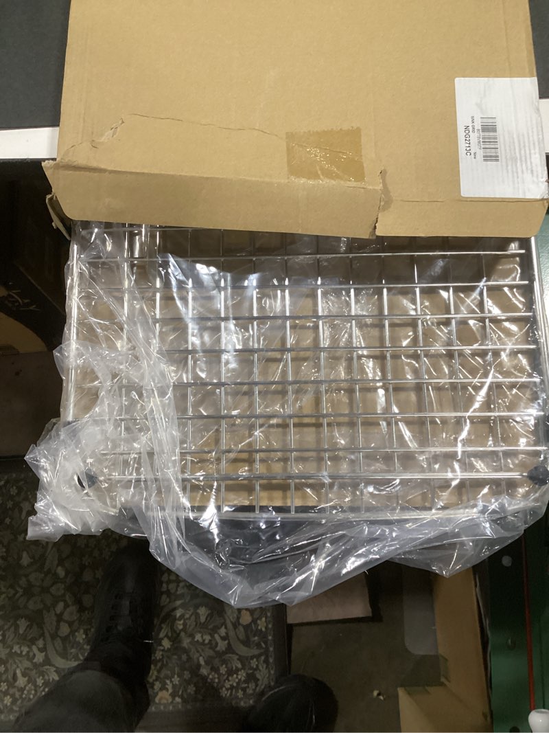 Condition photo showing New/Like New for Serene Valley Sink Bottom Grid 27-1/2" x 13-1/2", Centered Drain with Corner Radius 1-1/2", Sink Grids Stainless Steel NDG2713C