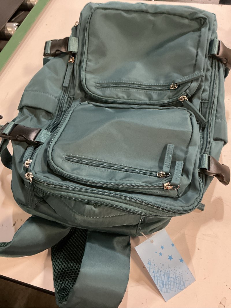 Condition photo showing Good Condition for vacuum backpack travel air backpack with pump laptop work seal compression backpacks personal item carry on bag
