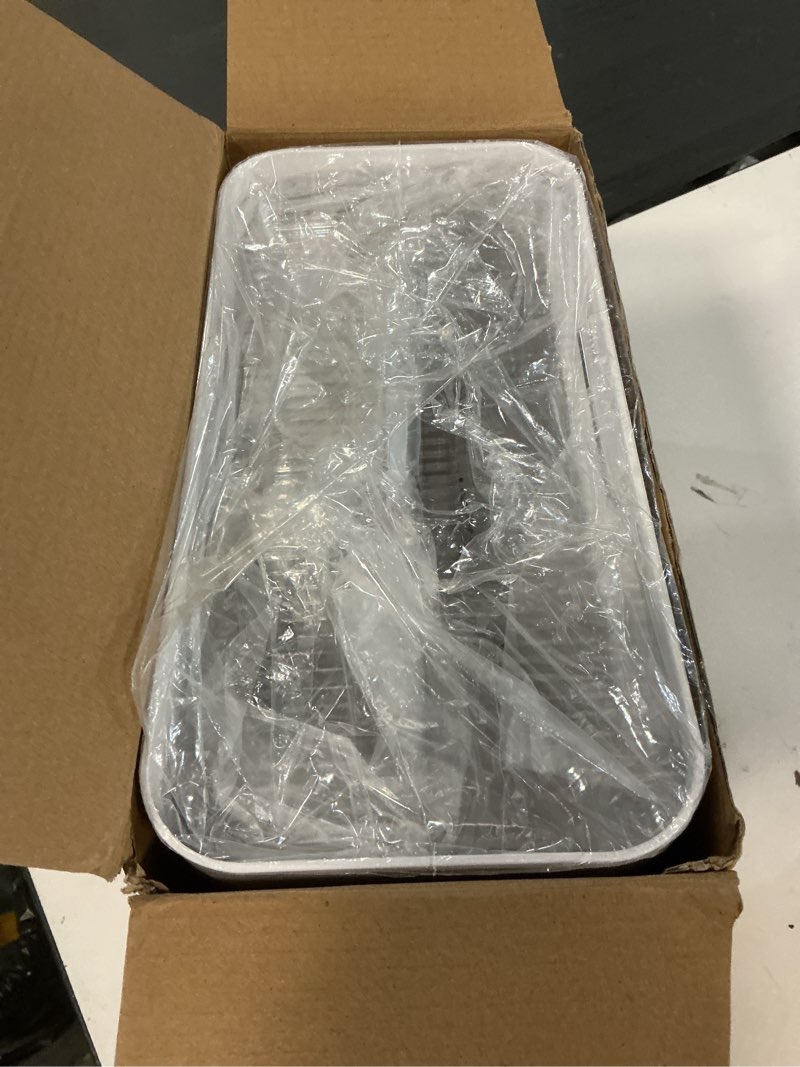 Condition photo showing New/Like New for Delamu Bathroom Counter Organizer 2-Drawers 2-Tier Acrylic Makeup Organizer for Vanity Countertop, Skincare Perfume Storage, Easy Assembly, Ideal for Women, Bath Linen Sets, Clear