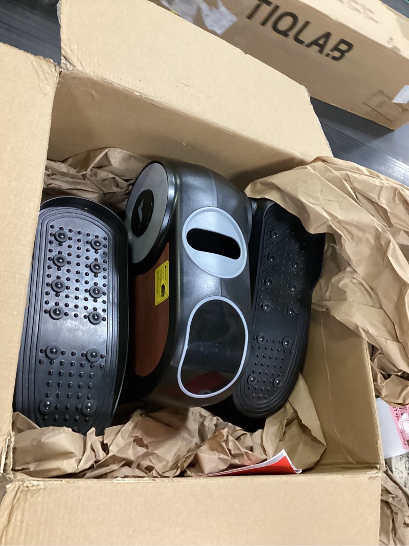 Condition photo showing New/Like New for MERACH Under Desk Elliptical Machine, Leg Exerciser While Sitting for Seniors with Remote Control & 12-Speeds, Quiet Portable Electric Seated Pedal Exerciser Machine for Home Office