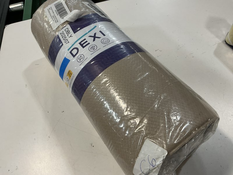 Condition photo showing Good Condition for dexi kitchen floor mats cushioned anti fatigue,17x29+17x59, standing runner rug waterproof, comfort memory foam padded for front sink laundry set of 2, beige 59"l x 17"w x 0.4"th + 29"l x 17"w x 0.4"th beige