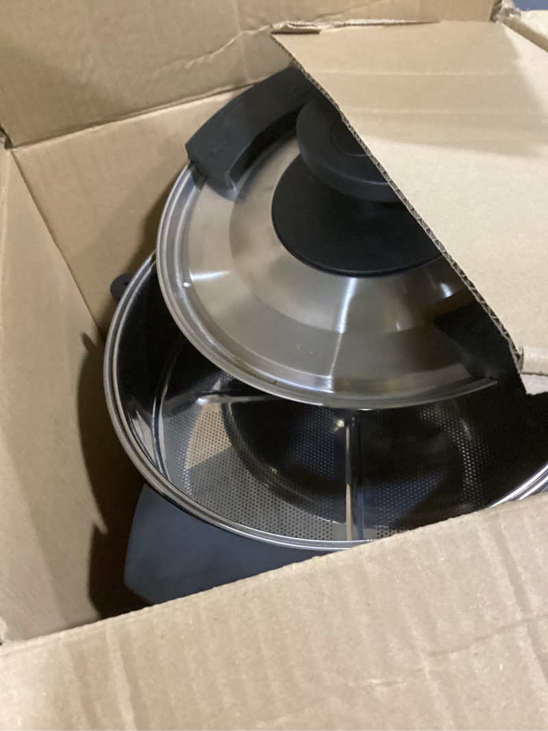 Condition photo showing Good Condition for sybo sr-cp-50b commercial grade stainless steel percolate coffee maker hot water urn for catering, 50-cup 8 l, metallic 8l metallic