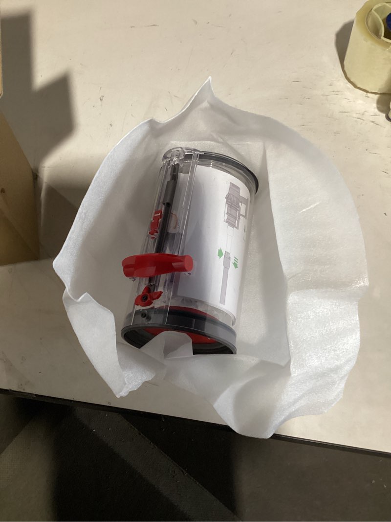 Condition photo showing Good Condition for Upgraded Dust Bin Replacement Compatible With Dyson Cyclone V10 Animal,V10 Total Clean,V10 Absolute,V10 Animal,SV12 Vacuum Canister Bin for Part No.969509-01 with 1 HEPA Filter V10 Dust Bin+Filter