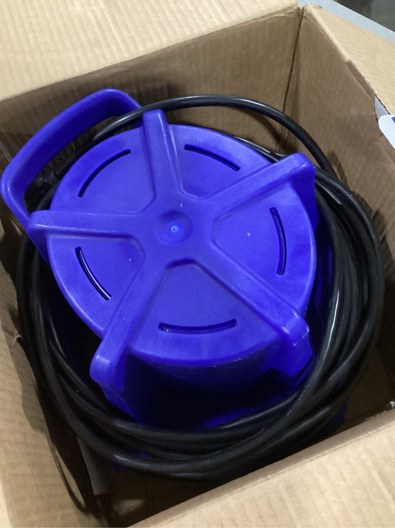 Condition photo showing New/Like New for little giant select series lg-apcp1700 1/3 hp, 1745 gph, automatic, submersible, swimming pool cover pump with 25-ft. cord, dark blue, 14942691