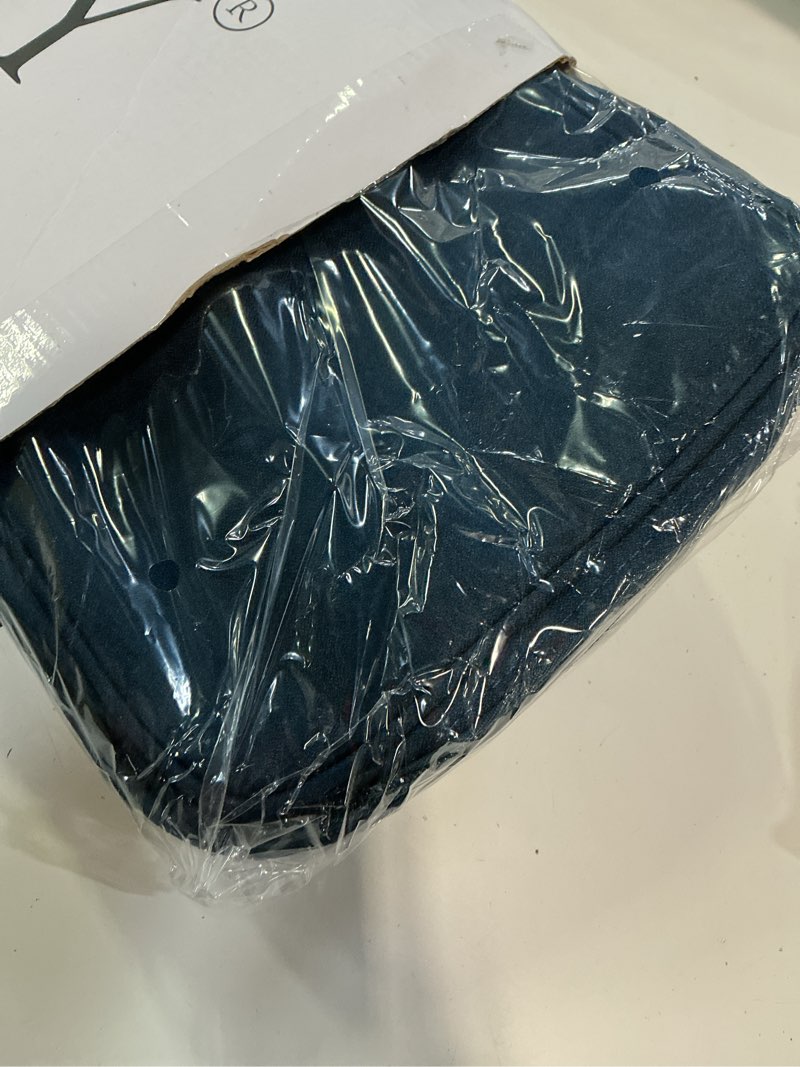 Condition photo showing New/Like New for fyy electronic organizer, extra large travel cable organizer bag pouch portable waterproof double layers all-in-one storage bag for ipad, cable, power bank, laptop charger for office/home, navy extra large navy