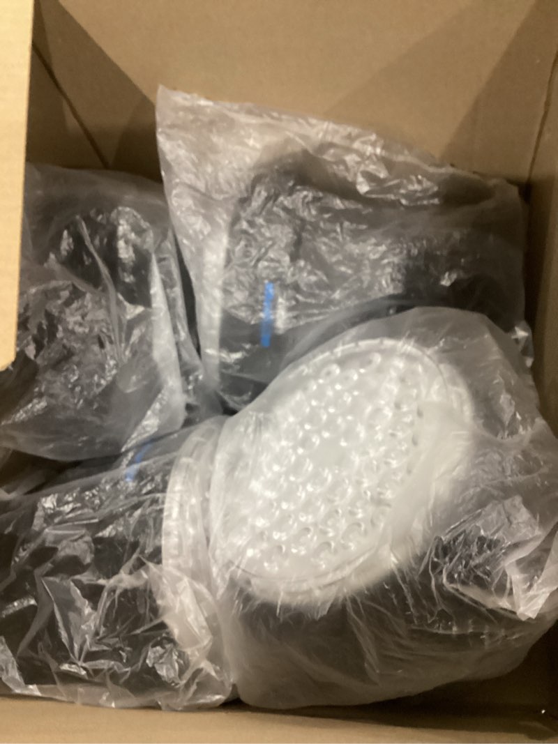 Condition photo showing As Is for Betopper Stage Lights 54x3W dj Lighting fixtures LED RGB 3-in-1 Superior Brightness Par Can Lights Remote Control, Strobe Light & Wash DMX Light for Party, Concert, Church, Wedding, Bar Events,4 Pack