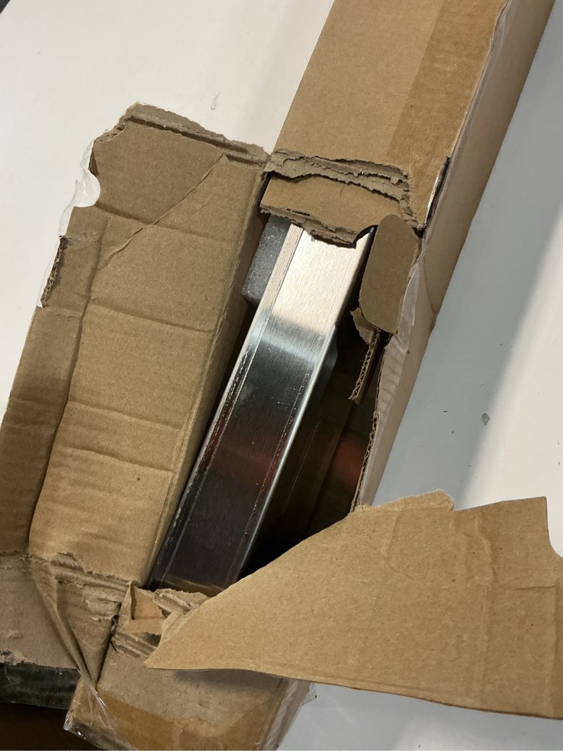 Condition photo showing Good Condition for 30" Upgrade Stainless Steel Stove Top Shelf, Magnetic Shelf for Kitchen, Over The Stove Spice Rack Organizer, Back of Oven Rack with Border All Around, Silver