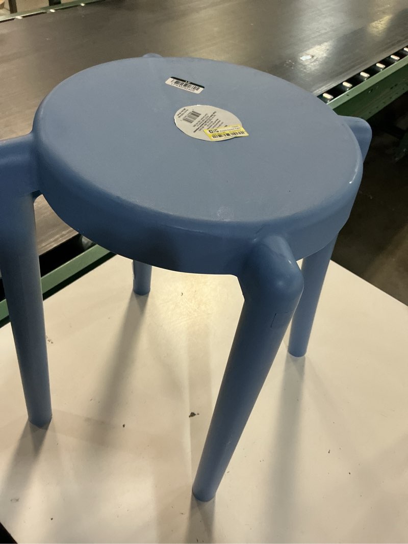 Condition photo showing Good Condition for round accent patio end table blue - room essentials™