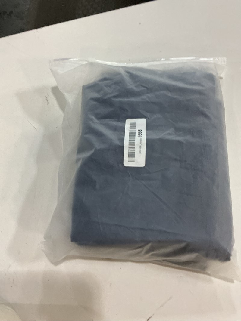 Condition photo showing New/Like New for yeele 26x26inches federal blue pillow covers solid color faux linen hand made decorative throw pillow case set of 4 soft square blue cushion cover for bed sofa couch patio no pillow insert