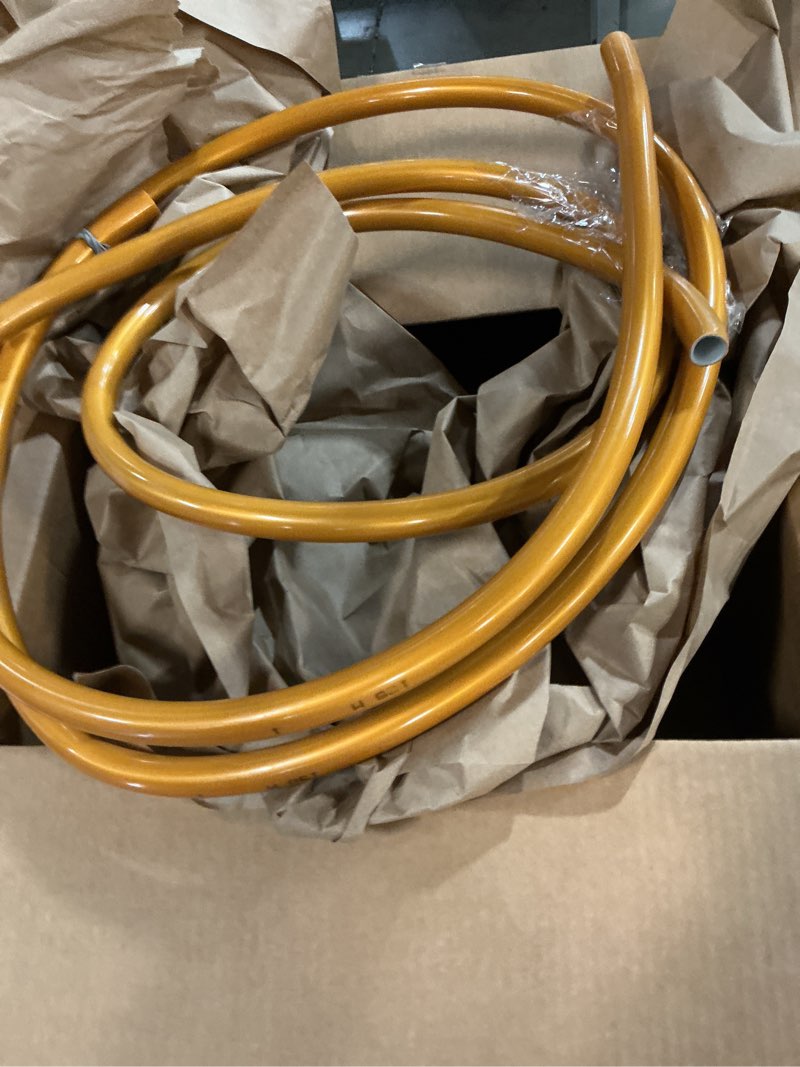 Condition photo showing As Is for pvc modeling tube, easy to carry, styling tube, wedding, diy festival stage props, gold 5m