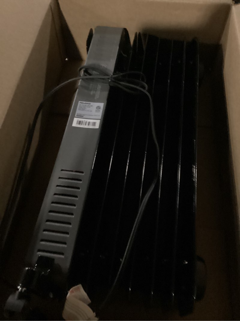Condition photo showing Good Condition for Pelonis Oil Filled Radiator Heater for Large Space, 2025 Upgraded, Space Heaters with 1500W Quiet Warmth Radiant Heater, 3 Heating Modes, Overheat & Tip-Over Protection, Adjustable Thermostat, Black Upgraded Black