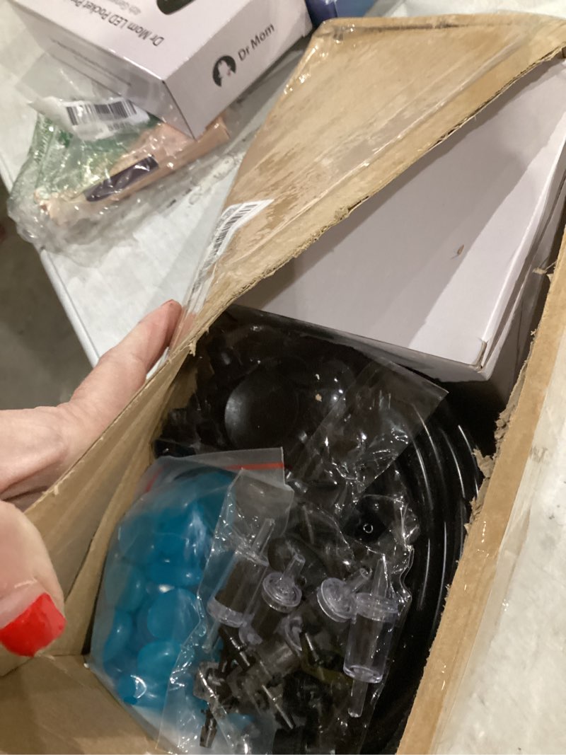 Condition photo showing New/Like New for 101 PCS 4 Inch Air Stone Disc Bubble Diffuser with Sucker, 52 ft Silicone Airline Tubing with Air Pump Accessories, 4 Control Valve,4 Check Valves, 12 Suction Cups for Hydroponics Aquarium Fish Tank
