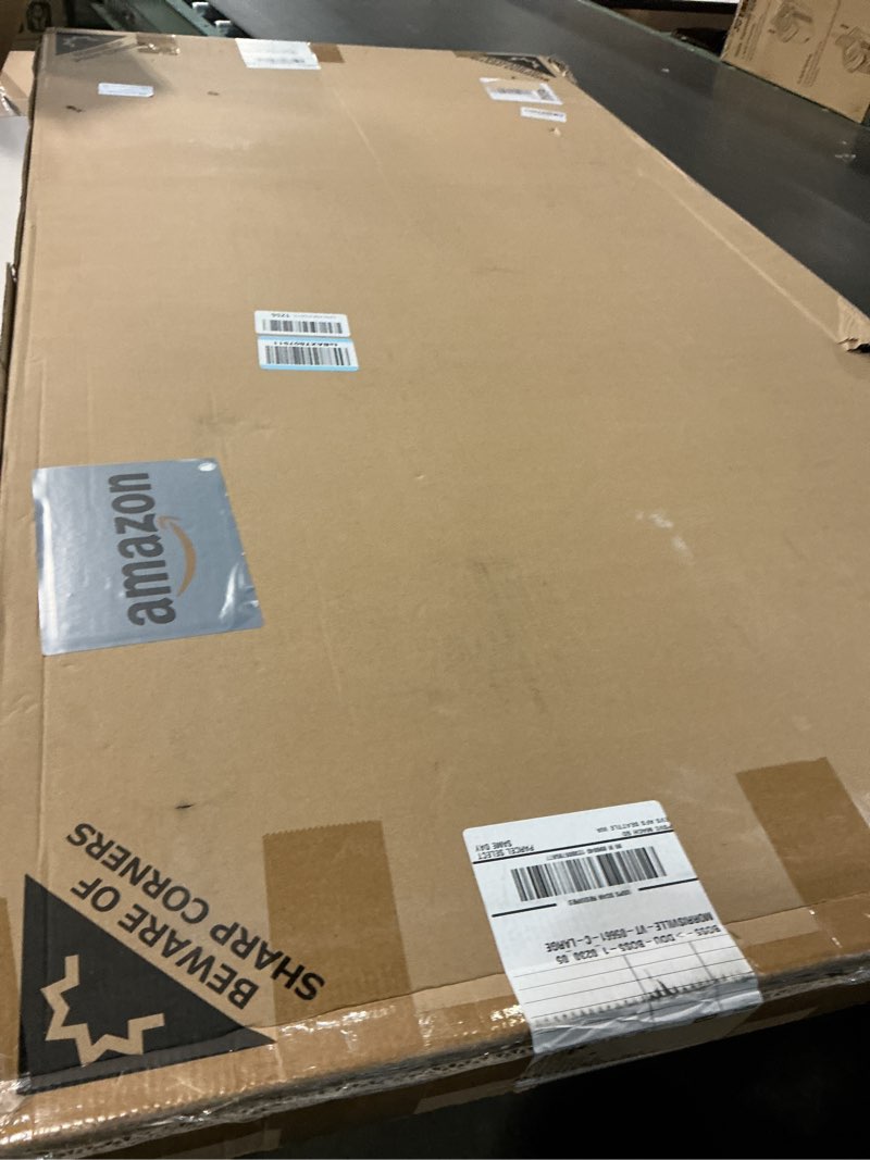 Condition photo showing New/Like New for Lumizone Extra Tall Cat Gate 55.12" High Pressure Mounted Extra Wide 2025 New (17 Sizes) 1.37" Gap No Drilling Auto-Close One-Handed Operation Tall Pet Gate for Dogs(White, 55.12" H x 29.92"-34.24" W) 55.12" H-white 29.92"-34.24" W