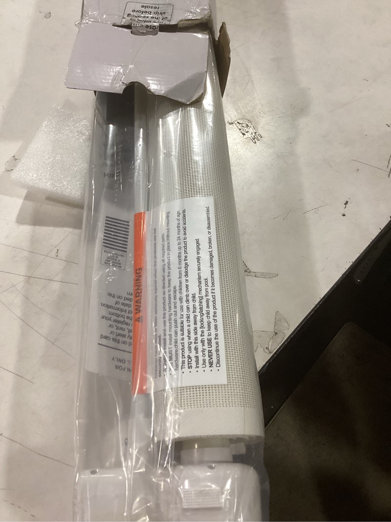 Reinforced 41" Extra Tall Retractable Dog Gate 100" Wide Retractable Baby Gates with Support Rods, O