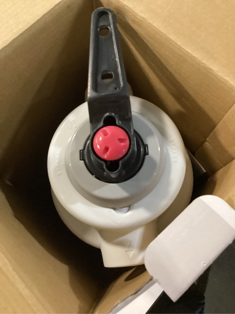 Condition photo showing As Is for whirlpool sediment whole house water filtration system single-stage 4-gpm