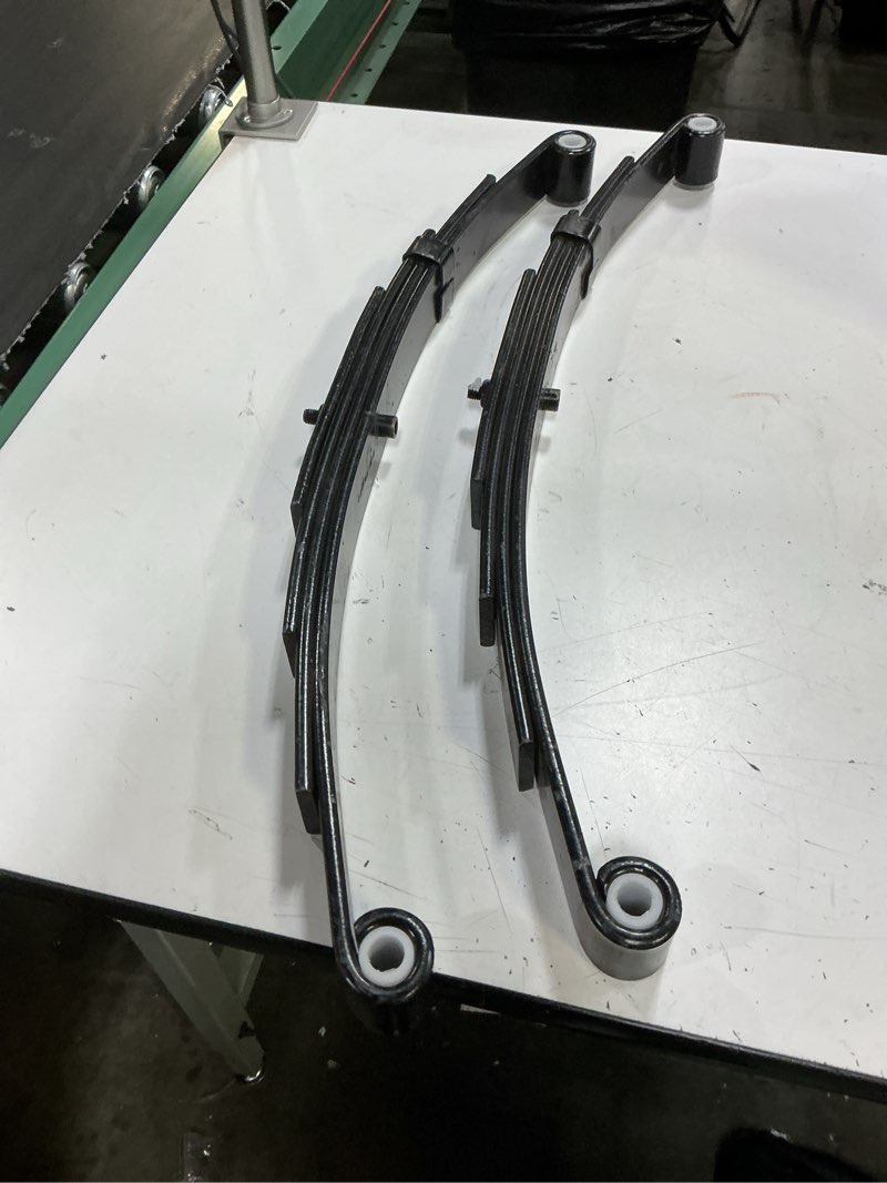 Condition photo showing Good Condition for else  (qty 2) boat trailer double eye springs 25.25" leaf 2000lbs capacity 1-3/4" wide
