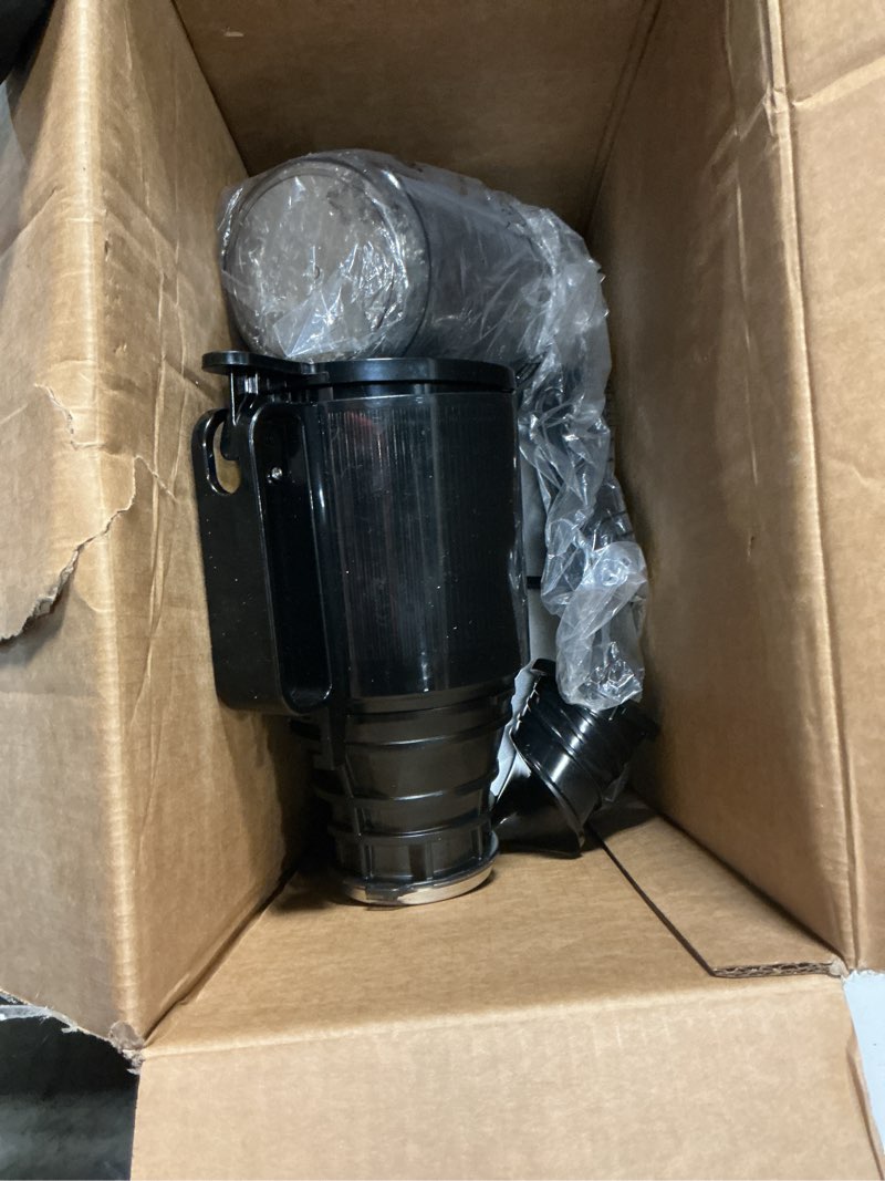 Condition photo showing As Is for OLIXIS Cold Press Juicer, Masticating Juicer Machines with Wide Feed Chute, High Juice Yield and Easy to Clean for Whole Vegetables & Fruits, Silver Classic Silver 200W