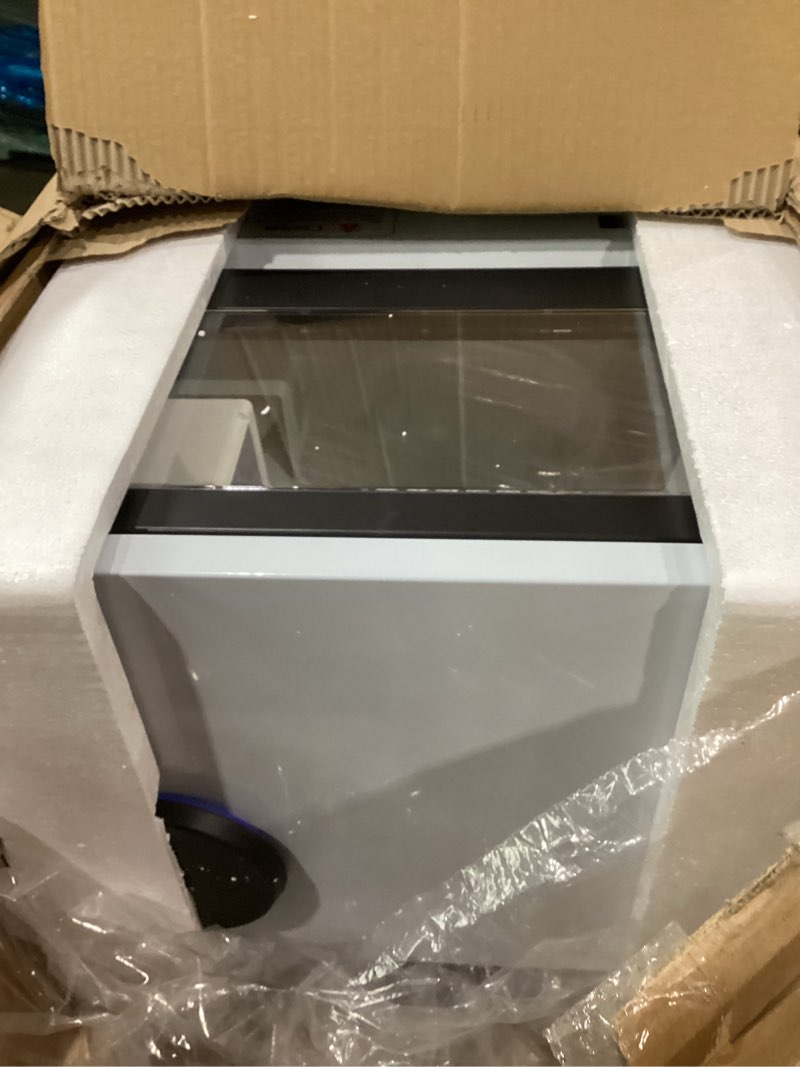 Condition photo showing As Is for 140Lbs/24H Ice Maker Machine with 30Lbs Ice Capacity for Commercial &Home use, 50Pcs Clear Ice Cubes per Round in 11-20Mins, Stainless Steel Under Counter Freestanding Ice Machine Maker 1 140LBS/DAY-Stainless Steel