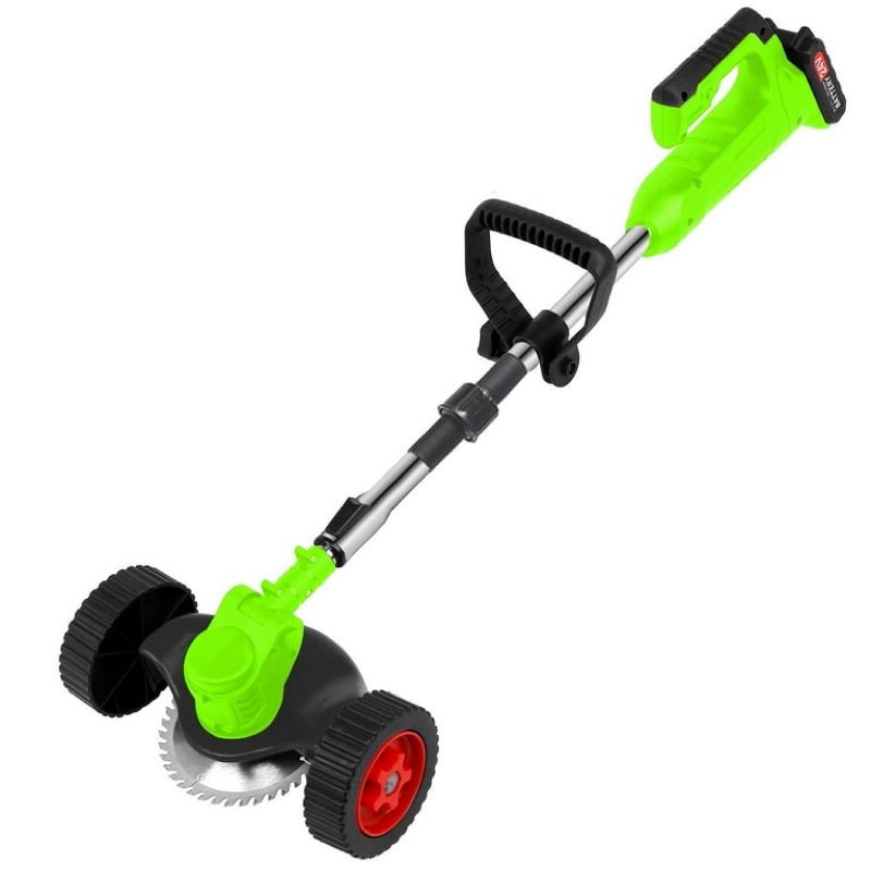 Vikakiooze Promotion on sale, Foldable Cordless String Grass Trimm Er Weed Eater With Wheel, Without 24V Lithium-ion Batteries