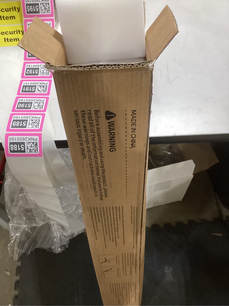 Condition photo showing New/Like New for Pawtners Retractable Baby Gates Extra Wide, 41" Tall Extends up to 71" Wide, Dog Gate Indoor for Stairs, Pet Gate with Support Rods for Doorways Hallways Indoor & Outdoor-Black Black 41" Tall x 71" Wide