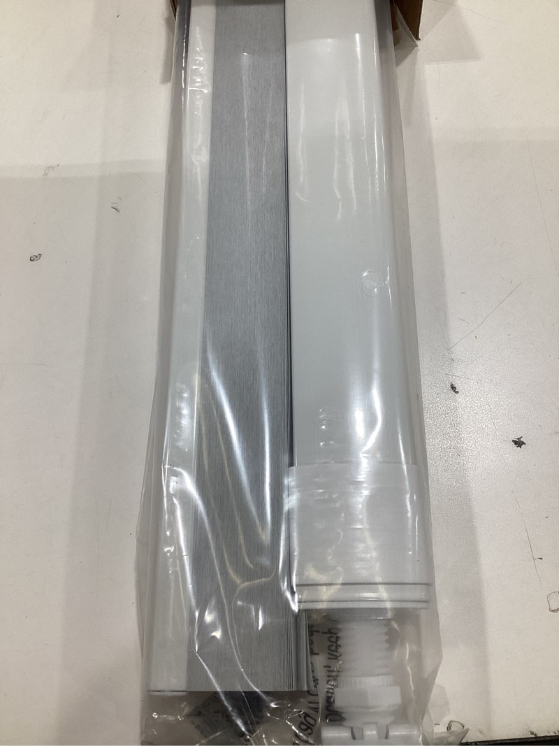 Condition photo showing Good Condition for lazblinds no tools no drill cordless cellular shades, blackout light blocking honeycomb shades for home, thermal insulation blinds for windows, 34" w x 48" h, white blackout-white 34" w x 48" h