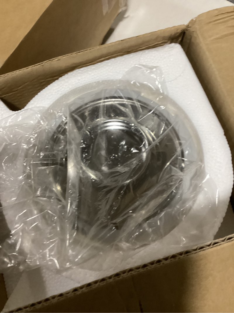 Condition photo showing As Is for double-layer electric kettle1.5l with stew pot,glass health pot, 9-in-1 glass tea maker, programmable touch panel, stainless steel base for soup, porridge, herbal tea