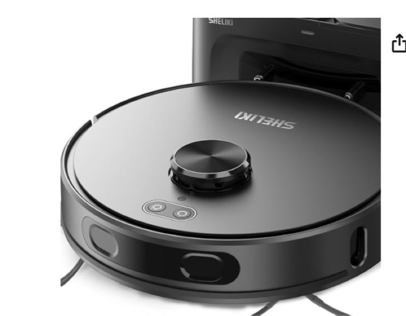 robot vacuum cleaner and mop, robotic vacuums with lidar navigation, intelligent mapping, strong suction, with wifi/app/alexa/voice control, obstacle avoidance, for home, hardwood floors/floors