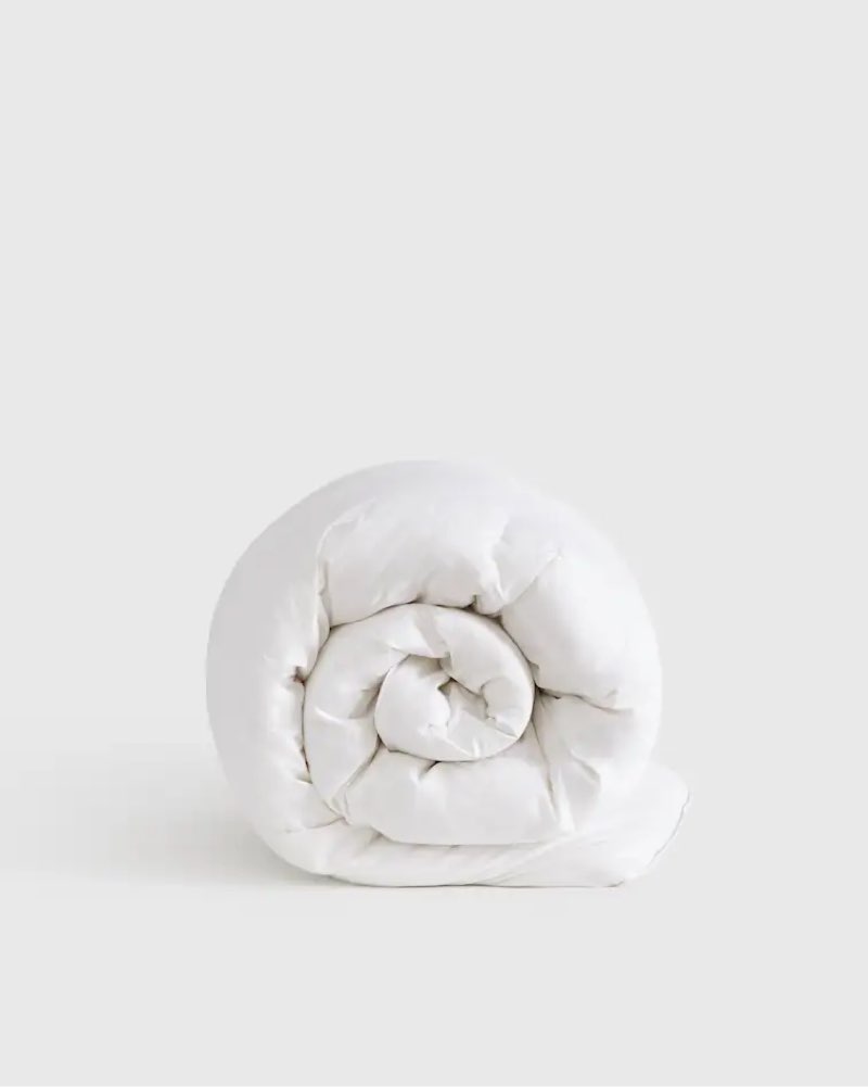 quince premium down alternative duvet insert king 
