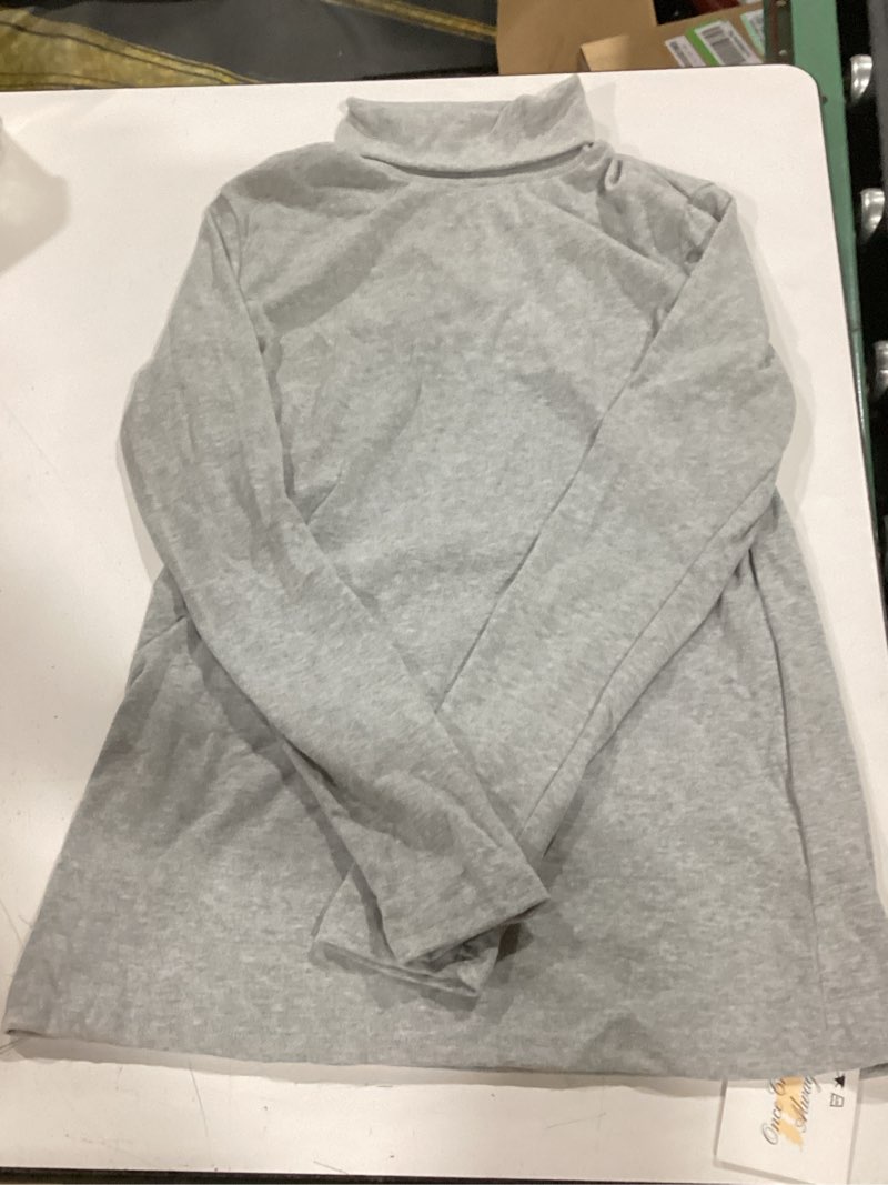 Condition photo showing New/Like New for neer 3 pack cotton women's turtleneck long sleeve tops thermal underwear base layer fall winter shirts sweater black, light gray, apricot medium
