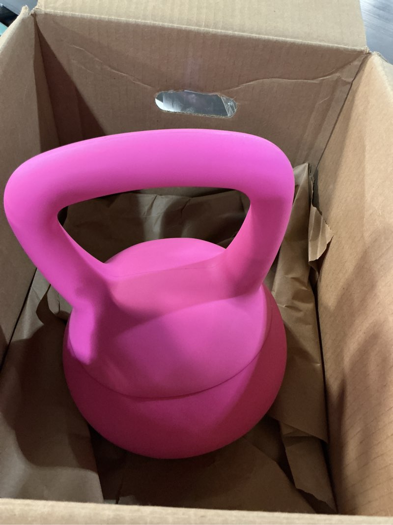 Condition photo showing Good Condition for fitvids soft kettlebells - sea and iron sand filled weights for women and men - color coded soft vinyl kettlebells, multiple sizes