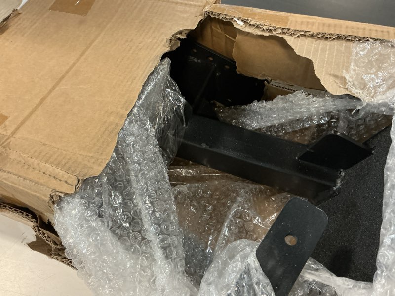 Condition photo showing Good Condition for trailer step with handle, dual-step universal boat hauler step, suitable for various types of boat hauler frames, black heavy-duty hauler step dual step boat trailer step