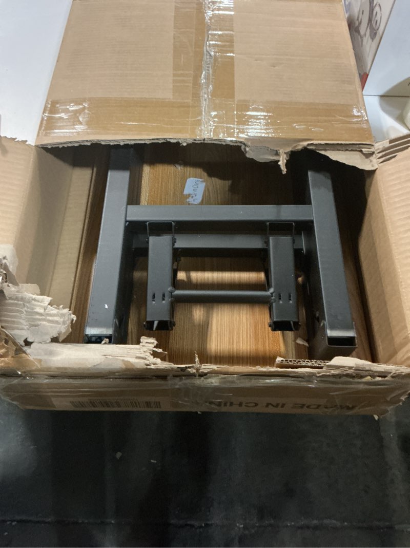 Condition photo showing As Is for Need 31.5 Inch Folding Computer Desk for Small Spaces, Black Study Foldable Writing Table for Home Office, Bedroom, Dorm Room & Student, No Assembly 31.5 inches Black