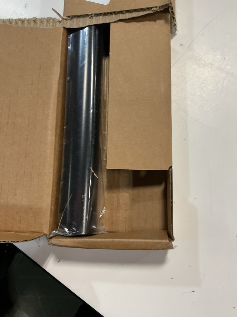 Condition photo showing Good Condition for BlastHome® Non-Adjustable Luxury Curtain Rods for Windows, 1 ¼” Rod Set, 3 foot Fixed Length, Tuxedo Black Single Rod Tuxedo Black 3 foot