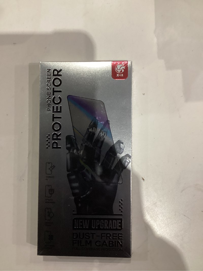 Condition photo showing New/Like New for X-It 2-Pack Screen Protector Compatible with Samsung Galaxy S25 Plus, 100% Fingerprint Unlock, 9h+ Tempered Glass, Automatic Dust Removal, Military-Grade Protection, Bubble-Free HD Clear S25 Plus-2pcs