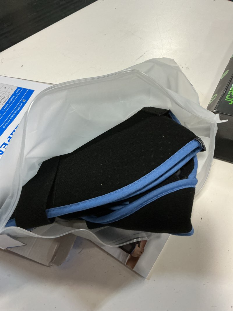 Condition photo showing Good Condition for velpeau arm sling shoulder immobilizer for women and men, fit left or right arm - rotator cuff support brace - medical sling for shoulder, clavicle, elbow injury (comfort type, large: bust 33.5?-41?) large (pack of 1) comfort version