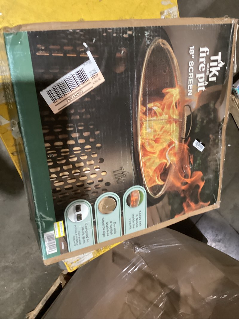 Condition photo showing As Is for tiki firepit screen