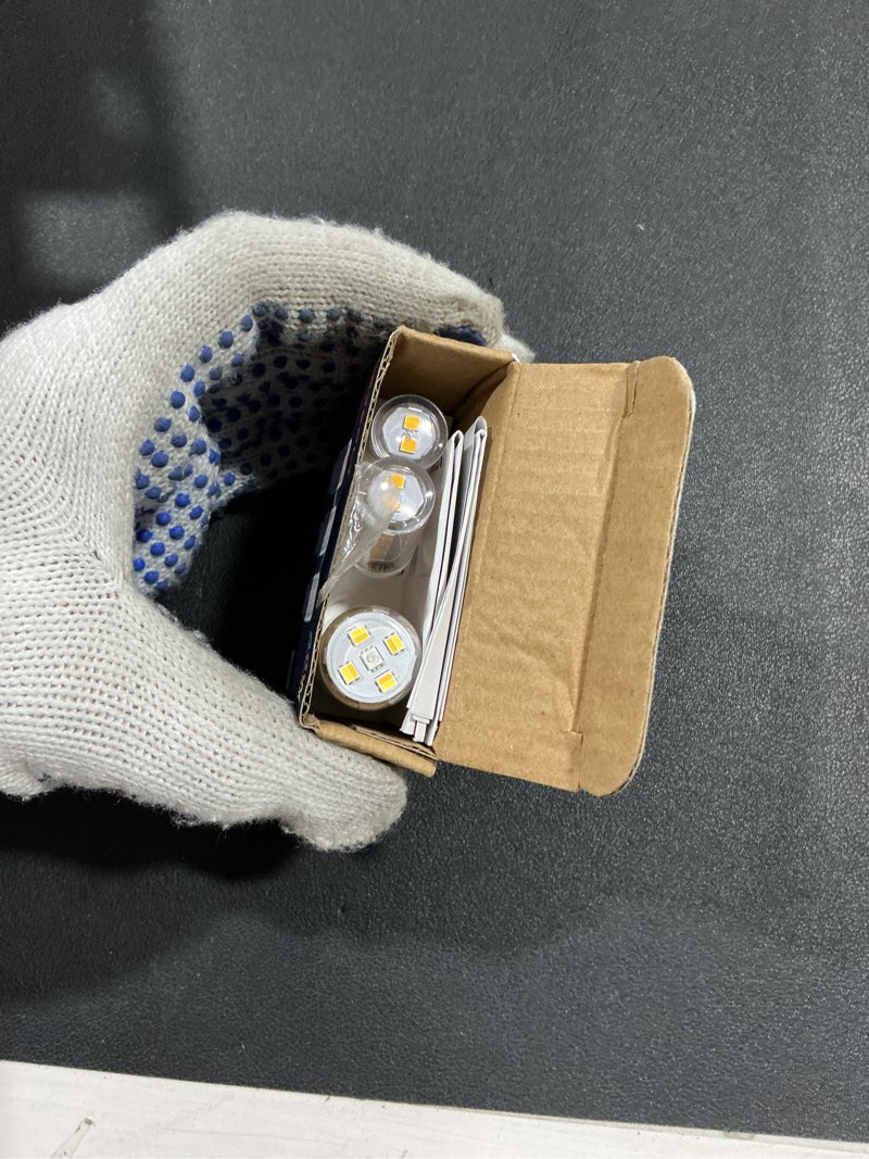 Condition photo showing Good Condition for WiFi G9 Smart Bulb, LED Light Bulb, 3.5W=40W, Compatible with Alexa Google Home, Dimmable, RGBCW, Tunable White(2700k-6500k), 2.4GHZ WiFi Only, Smart LED Bulb Remote Control, No Flickering, 3P G9-RGBCW-3P