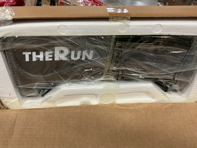 Condition photo showing Good Condition for therun walking pad, 2 in 1 foldable treadmills for home, 2.5hp under desk with handle bar, 16" widened running belt, with remote control silver
