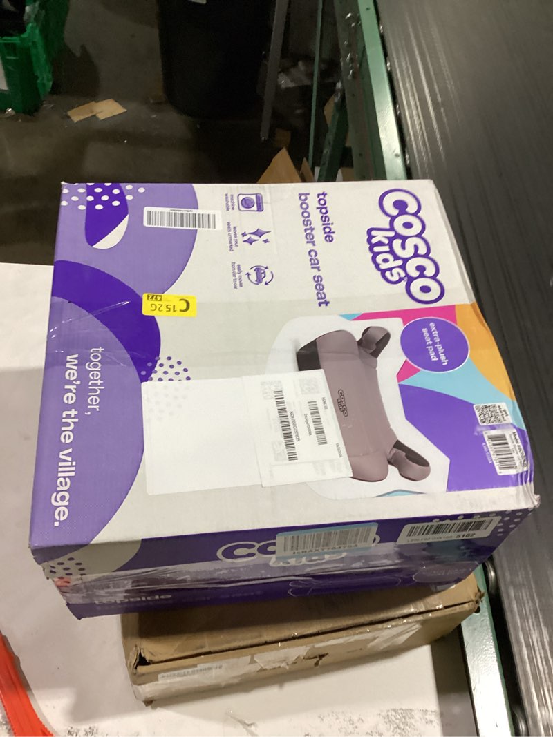 Condition photo showing New/Like New for cosco topside backless booster car seat, lightweight booster seats for cars 40-100 lbs, backless booster seat for car, leo leo 1 pack