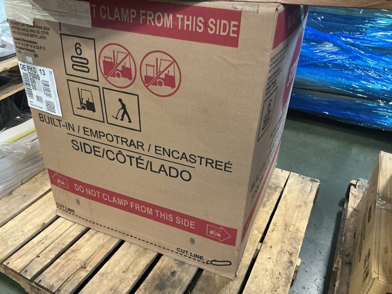 Condition photo showing New/Like New for GE Profile - 27" Built-In Single Electric Convection Wall Oven - Stainless Steel