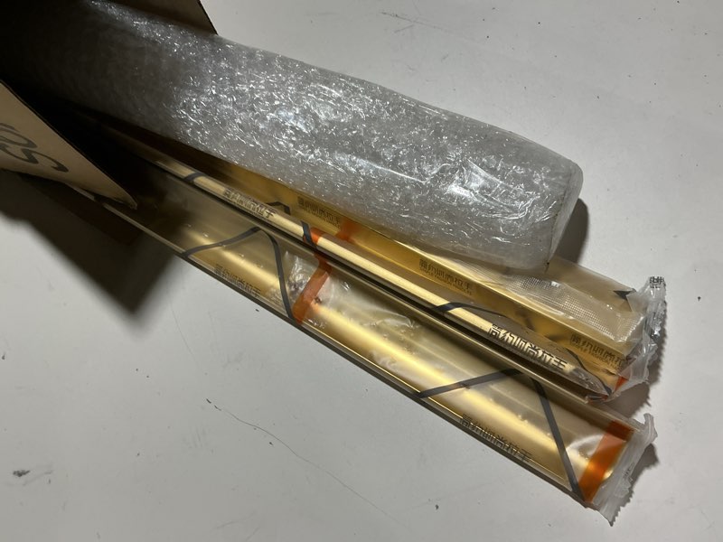 Condition photo showing As Is for 4 Pack Finger Pulls for Cabinets Finger Handles Drawer Edge Tab Pull, Modern Dresser Long Concealed Handles Kitchen Cabinet Hardware (7.87"(200mm),Gold) 7.87"(200mm) Gold