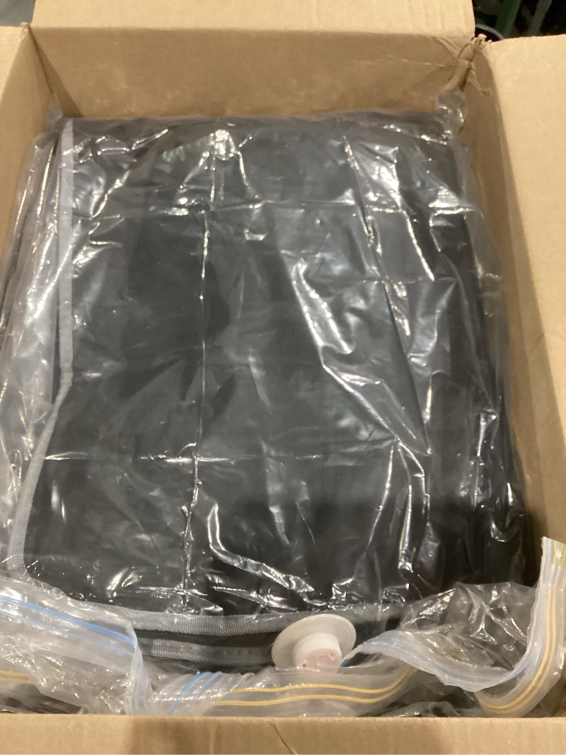 Condition photo showing As Is for Infrared Sauna Blanket-Sauna Blanket for Home Use, Portable Design for Relaxation and Detoxification Highest 176?, 20-60 Minutes Timer, 6 ft x 2.65 ft (Black)