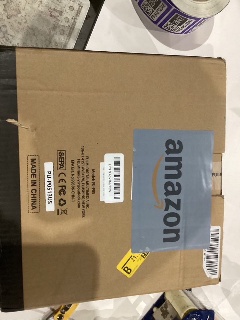 Condition photo showing New/Like New for FULMINARE Air Purifiers for Home H13 True HEPA Air Filter Quiet Air Cleaner With Night Light Portable Small Air Purifier for Bedroom Office Living Room (Gray 2 Pack)