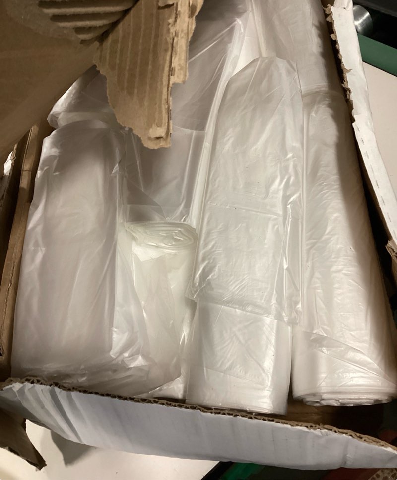 Condition photo showing Good Condition for Highmark™ High-Density Can Liners, 11 Mic, 33 Gallons, 33" x 40", Natural, Box Of 500