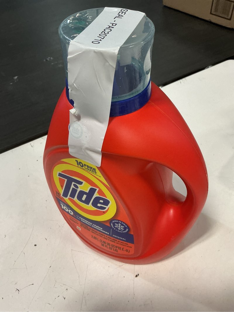 Condition photo showing New/Like New for tide original he compatible liquid laundry detergent soap - 84 fl oz