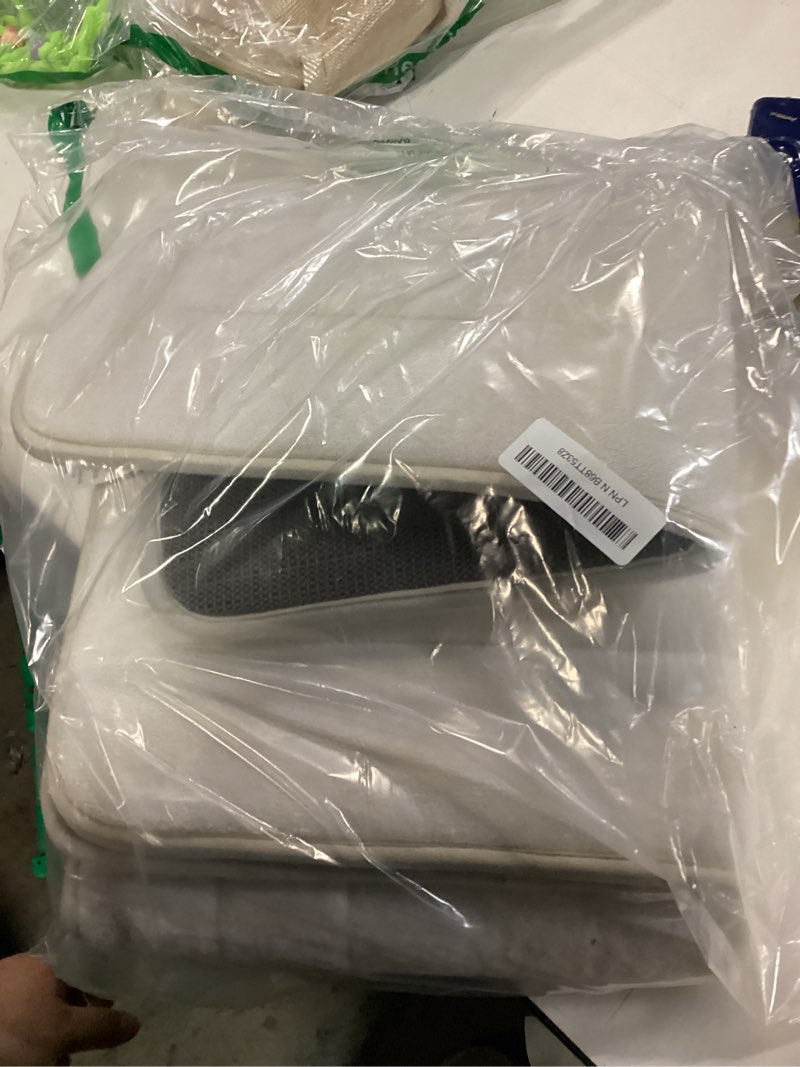 Condition photo showing New/Like New for Arotive Memory Foam Bathroom Rug Mat 54x24, Ultra Soft and Absorbent Bath Mat, Machine Wash Dry, Comfortable Bath Rug Carpet for Bathroom Floor, Tub and Shower, Ivory 54" x 24" Ivory