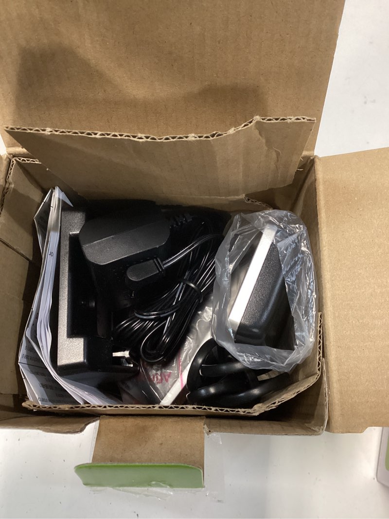 Condition photo showing As Is for vtech dect 6.0 expandable cordless phone with call block, cs6919 (silver & black)