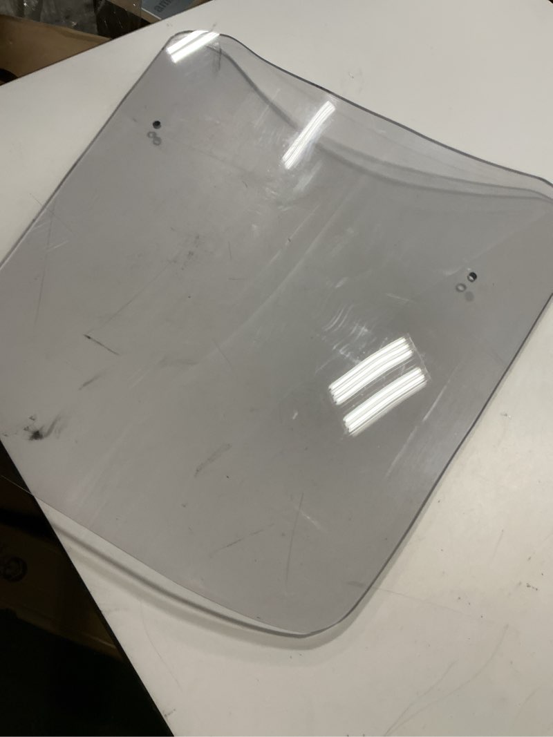 Condition photo showing As Is for motorcycle front windscreen for katana for gsx600f for gsx750f for gsx 600 f for gsx 750 f 1987-1997 double bubble windshield deflector protector(clear)