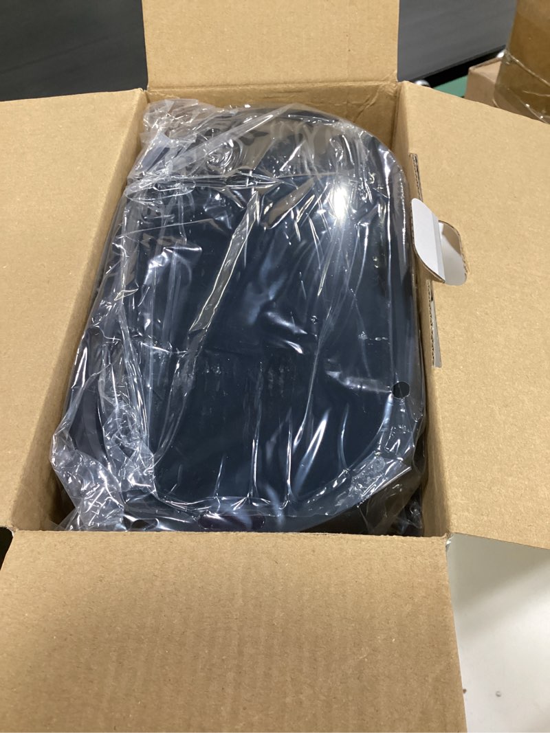 Condition photo showing Good Condition for ELPHECO Black Bathroom Trash Can with Lid 2 Gallon Sensor Trash Bin, Automatic Narrow Garbage Can, Waterproof Smart Trash Can, Slim Motion Sensor Waste Bins for Bathroom, Living Room, Office Black 2 gallon